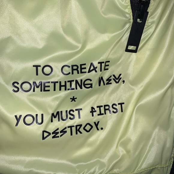 Unravel Project neon puffer jacket - Picture 2 of 7